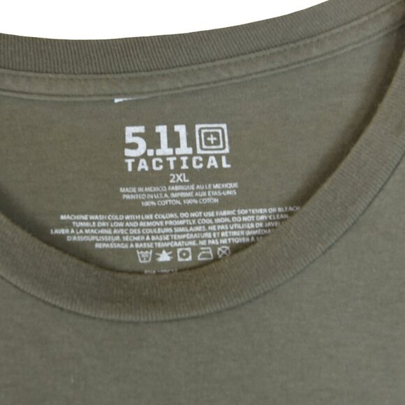 5.11 Tactical Aloha Hawaii Shirt 2XL Graphic Utility Tee - Picture 3 of 8